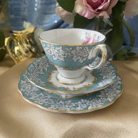 Vintage Royal Albert Enchantment Tea Cup Trio Right