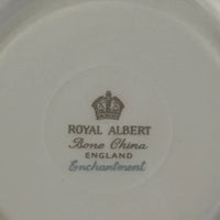 Vintage Royal Albert Enchantment Tea Cup Trio Marking