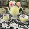 Vintage Royal Standard England Yellow Porcelain Tea Set All THree