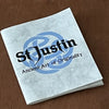 Vintage St Justin Celtic Cuff Links Book