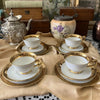 Westminster Australia Gold Tea Cup Trios set of 4 c.1950 Main